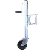 Boat Trailer Jack 34.5 in Bolt-on Tongue Weight Capacity 1500 lb with PP Wheels and Handle