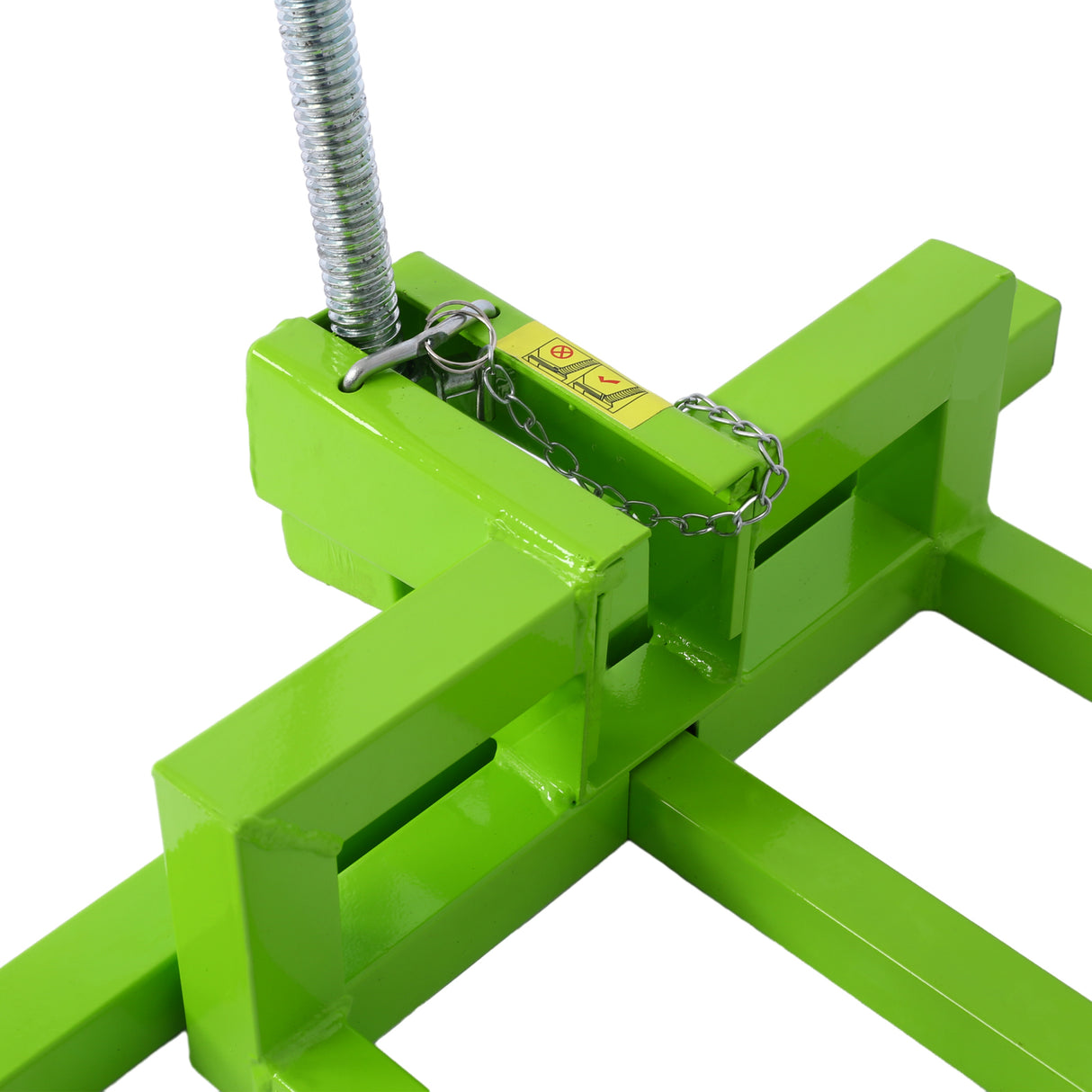 Easy Lawn Mower Lift 800 Lbs Capacity Ride-on Cleaning Aid Universal + 45° Tilt Adjustable--Green