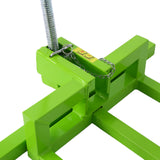 Easy Lawn Mower Lift 800 Lbs Capacity Ride-on Cleaning Aid Universal + 45° Tilt Adjustable--Green