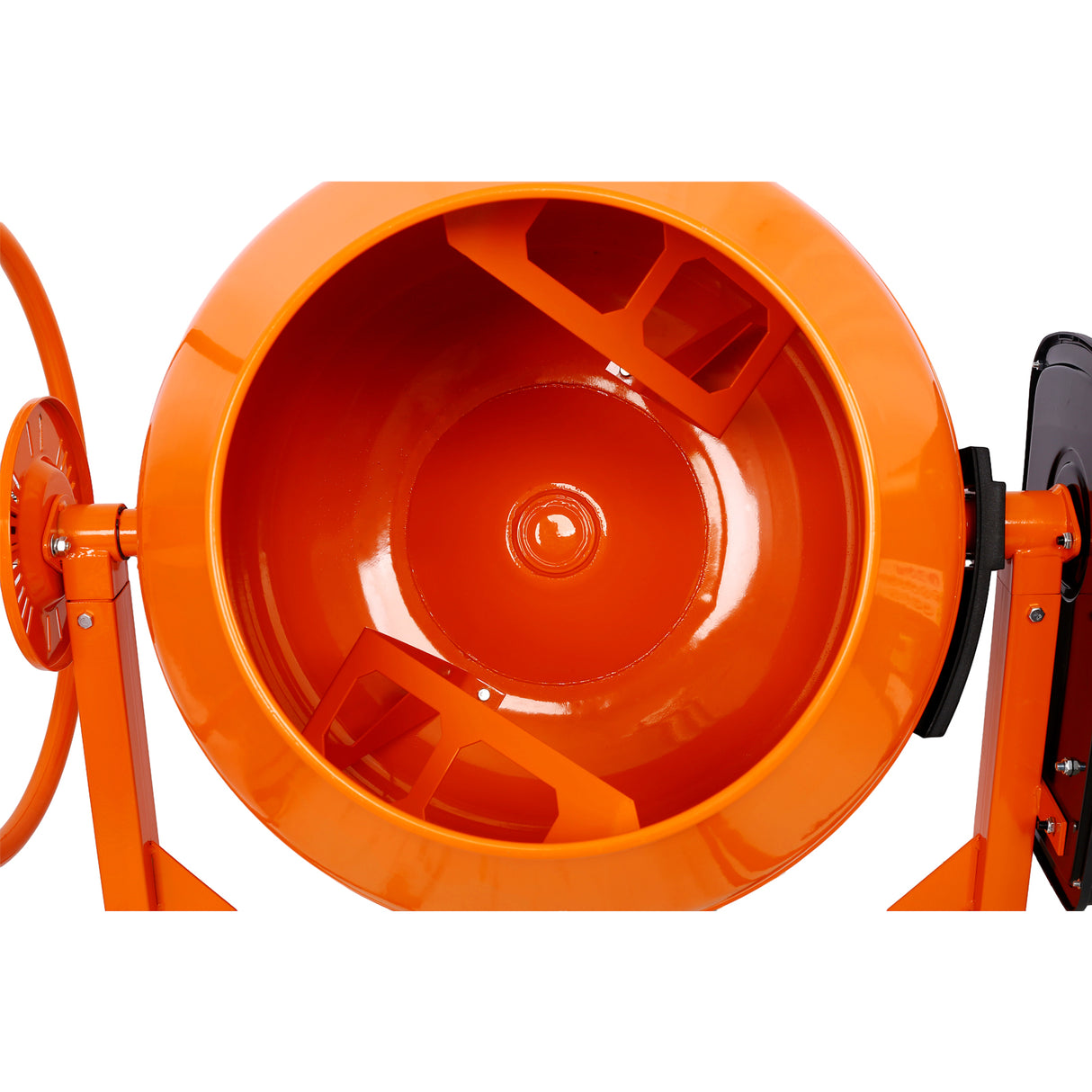 Cement Mixer 5 Cu. Ft Electric Concrete Machine 650W AC Motor Portable Power