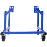 Engine Cradle with Wheels 1000 LBS Capacity Powder Coat 3 In Heavy Duty Steel Hardware Included--Blue