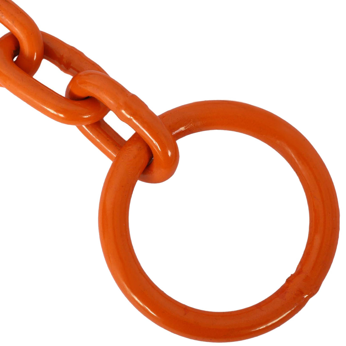 6ft Log Grubber Tugger Chain - Orange - Fab Heavy Parts