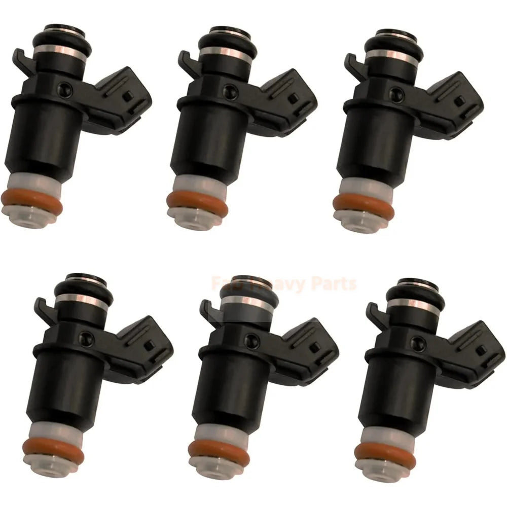 6PCS Fuel Injector 16450-MCA-013 16450-MCA-003 Fits for Honda Goldwing 1800 GL1800 2001-2017