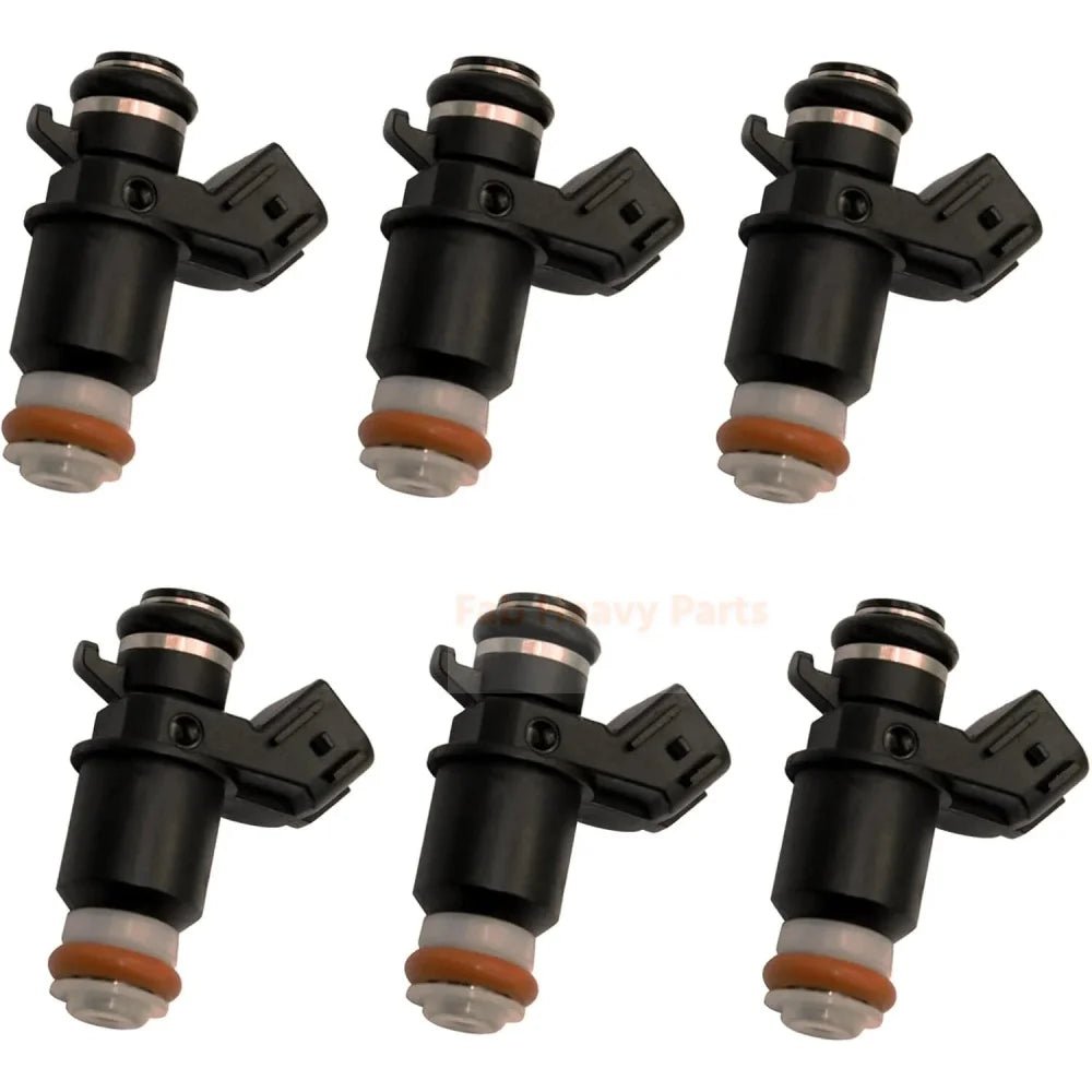 6PCS Fuel Injector 16450 - MCA - 013 16450 - MCA - 003 Fits for Honda Goldwing 1800 GL1800 2001 - 2017 - Fab Heavy Parts