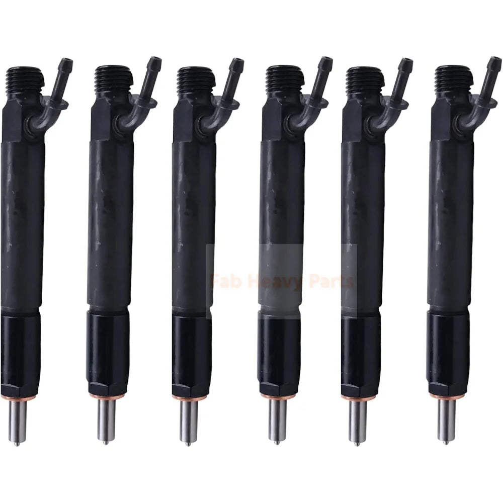6 peças injetor de combustível 2112644 0432191378 se encaixa para motor deutz bf6m1013cp bf6m1013e ​​bf6m1013ec bf6m1013ecp bf6m1013mcp