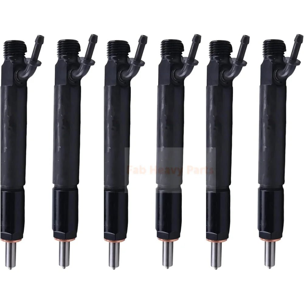 6PCS Fuel Injector 2112644 0432191378 Fits for Deutz Engine BF6M1013CP BF6M1013E BF6M1013EC BF6M1013ECP BF6M1013MCP - Fab Heavy Parts