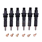 6PCS Fuel Injector 4940785 Fits for Cummins Engine 4B3.9 B5.9 6B5.9 6BT5.9 - Fab Heavy Parts