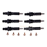 6PCS Fuel Injector 4940785 Fits for Cummins Engine 4B3.9 B5.9 6B5.9 6BT5.9 - Fab Heavy Parts