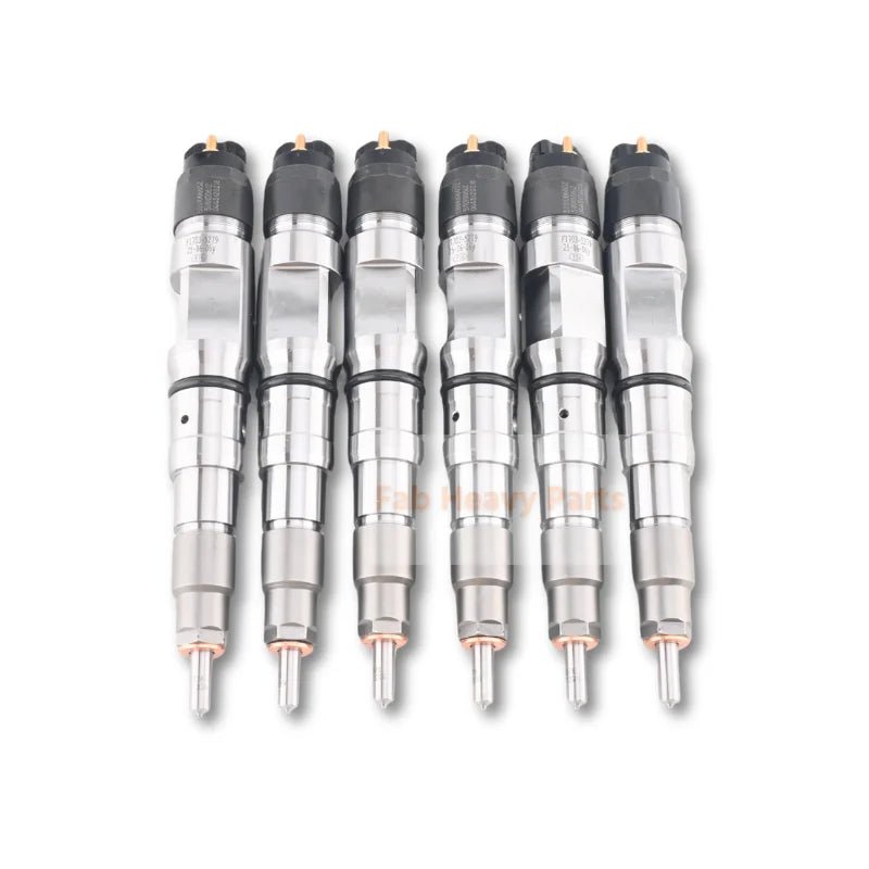 6PCS Fuel Injector 51101006032 51101006035 51101006048 51101006125 for MAN Engine D2066LF01 - Fab Heavy Parts