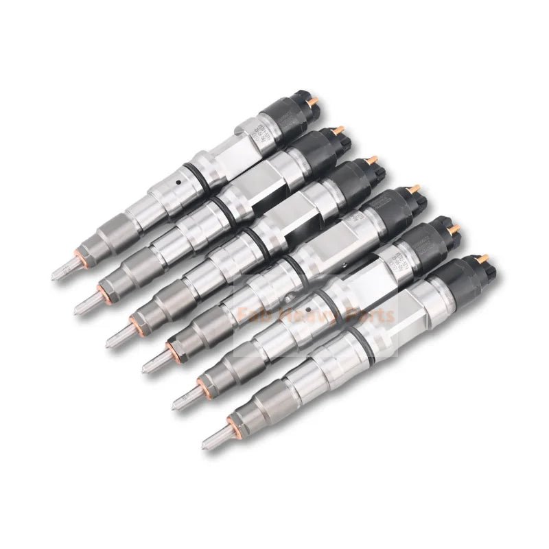 6PCS Fuel Injector 51101006032 51101006035 51101006048 51101006125 for MAN Engine D2066LF01 - Fab Heavy Parts