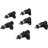 6PCS Fuel Injector 6AW-13761-00-00 Fits for Yamaha Outboard 200HP 225HP 250HP 300HP