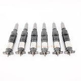 6PCS Fuel Injector RE516540 RE507860 095050 - 5050 Fits for John Deere 6068 6081 6090 - Fab Heavy Parts
