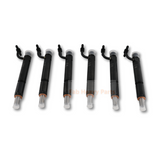 6pcs Inyector de combustible con boquilla 688840C91 749763C91 780328 FITS para el motor Navistar DT466