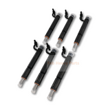 6pcs Inyector de combustible con boquilla 688840C91 749763C91 780328 FITS para el motor Navistar DT466