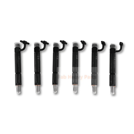 6Pcs Fuel Injector w/Nozzle 688840C91 749763C91 780328 Fits for Navistar Engine DT466 - Fab Heavy Parts