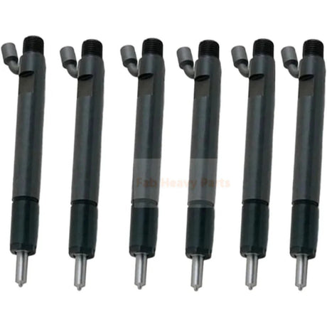 6Pcs Fuel Injectors 6742-11-3100 6743-12-3330 Fits for Komatsu SA6D114E Engine D61EX-15 D61PX-15 - Fab Heavy Parts