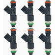 6PCS Fuel Injectors 7G9N - AC 062028720 7G9N - 9F593 - AC 297500 - 0620 30777502 852 - 12260 Fits for 2009 - 2015 F250 F - 150 for Volvo XC60 XC70 V6 V60 V70 S60 S80 3.0L - Fab Heavy Parts