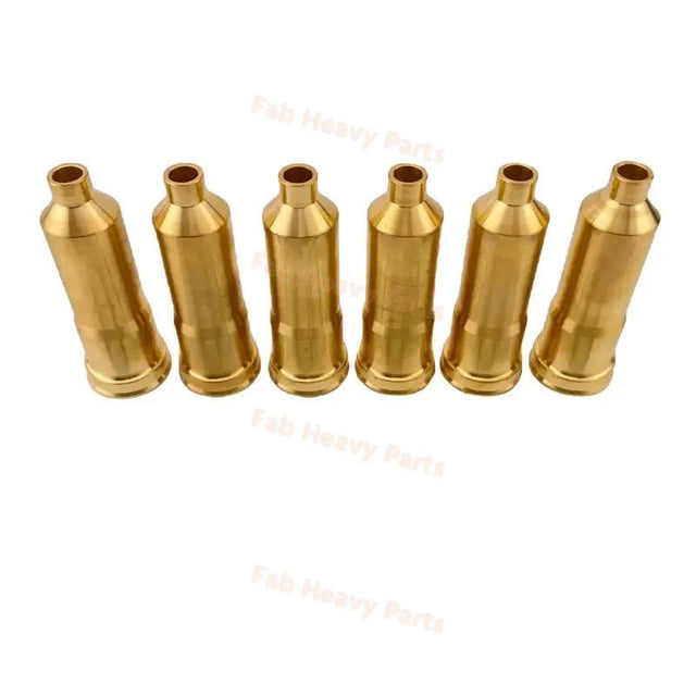 6PCS Injector Sleeve 8 - 97602301 - 1 for Isuzu Engine 6HK1 - Fab Heavy Parts