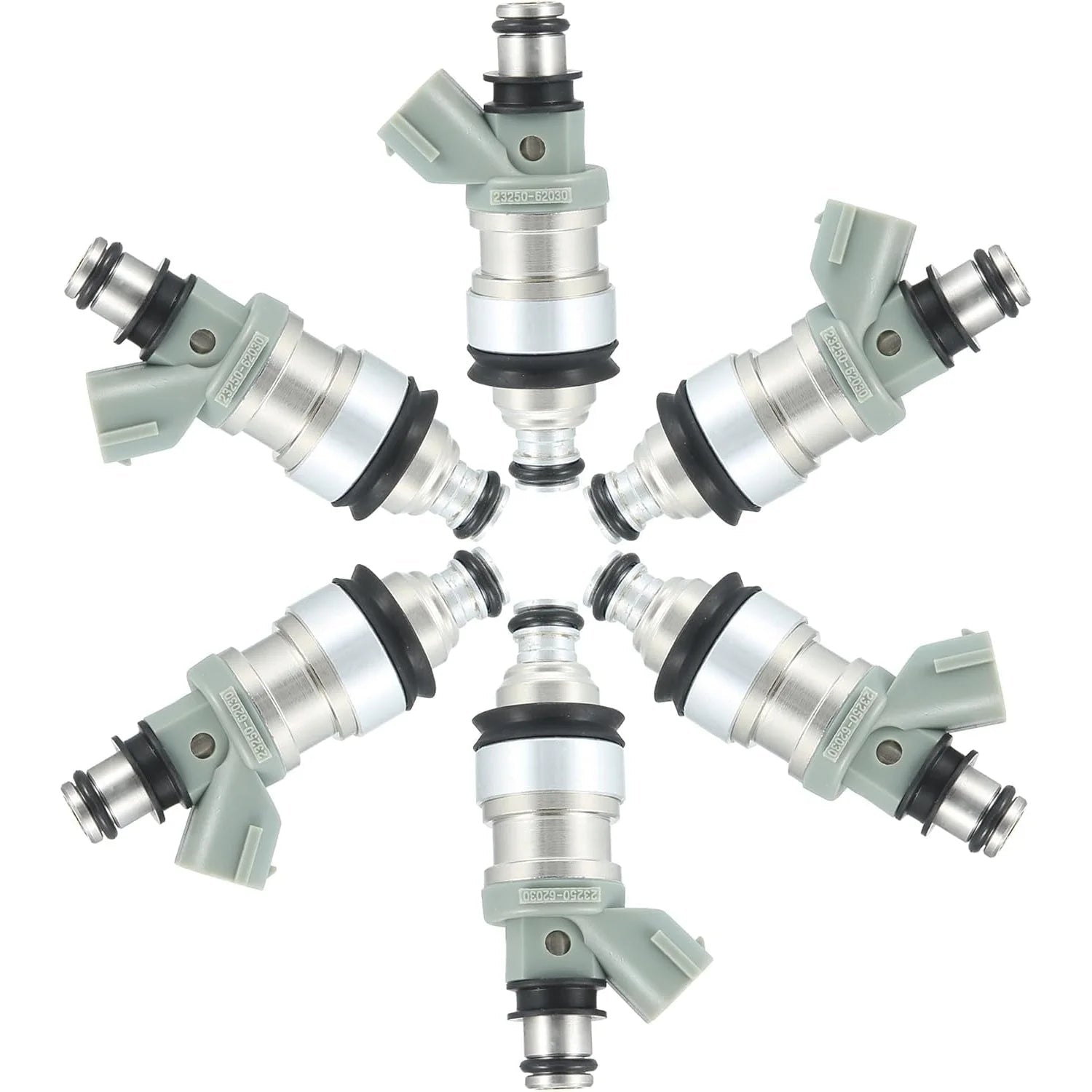 6PCS New Fuel Injectors 23250-62030 23209-62030 Fits for Toyota 4Runner 3.4L 1997-98 - Fab Heavy Parts