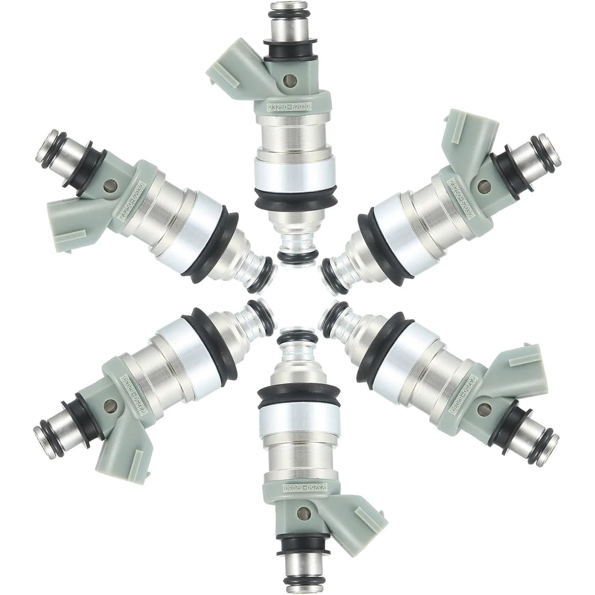 6PCS New Fuel Injectors 23250-62030 23209-62030 Fits for Toyota 4Runner 3.4L 1997-98 - Fab Heavy Parts