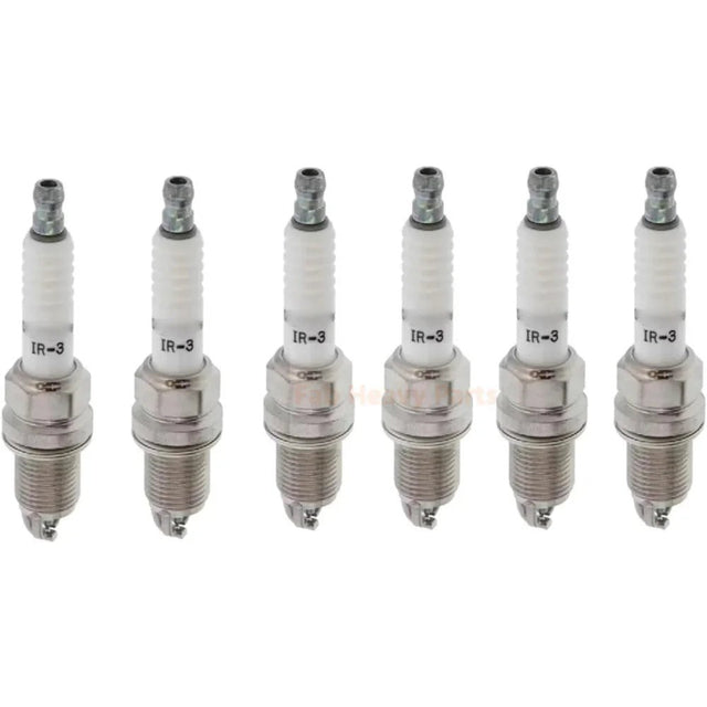 6PCS Spark Plug 4955850 4937472 5473010 Fits for Cummins Engine ISB5.9G ISC8.3 L9N QSL9 - Fab Heavy Parts