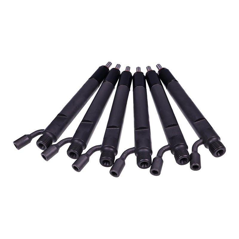 6Piece Fuel Injector 6743 - 11 - 3320 Fits for Komatsu Engine SAA6D114E - 2A SAA6D114E - 2CC Excavator PC300 - 7 PC360 - 7 - Fab Heavy Parts
