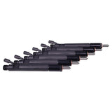 6Piece Fuel Injector 6743 - 11 - 3320 Fits for Komatsu Engine SAA6D114E - 2A SAA6D114E - 2CC Excavator PC300 - 7 PC360 - 7 - Fab Heavy Parts