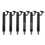 6Piece Fuel Injector With Cap 749039C91 682654C91 Fits for Case IH Engine D - 466 DT - 466 DT - 466B DTI - 466 DTI - 466B DTI - 466C - Fab Heavy Parts