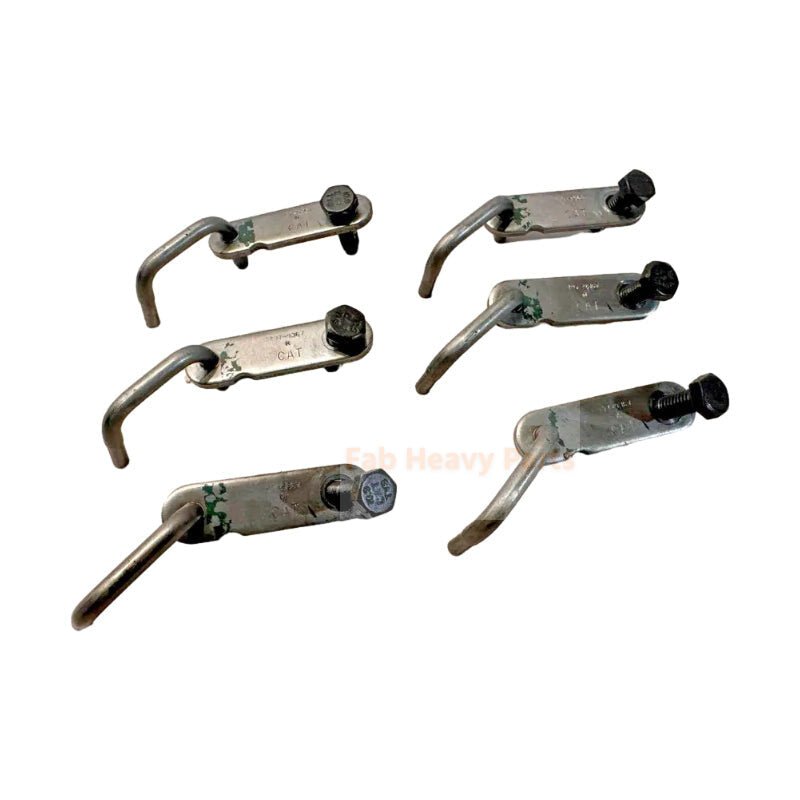 6Piece Piston Cooling Oil Single Jet Steel Tube 197 - 9367 Fits for Caterpillar CAT Engine C - 9 C9 C9.3 Excavator 330C 330D 336D 336D2 340DL 340D2L M330D - Fab Heavy Parts