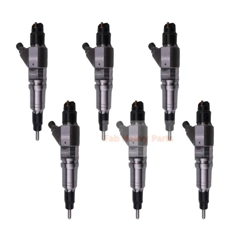 6X Common Rail Fuel Injector 0445120282 504194432 Fits for Iveco Fiat Case IH