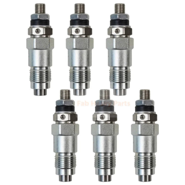 6x Fuel Injector 16600 - 05E00 Fits for Nissan Bluebird Laurel Patrol Y60 GQ RD28T 1983 - 2013 - Fab Heavy Parts