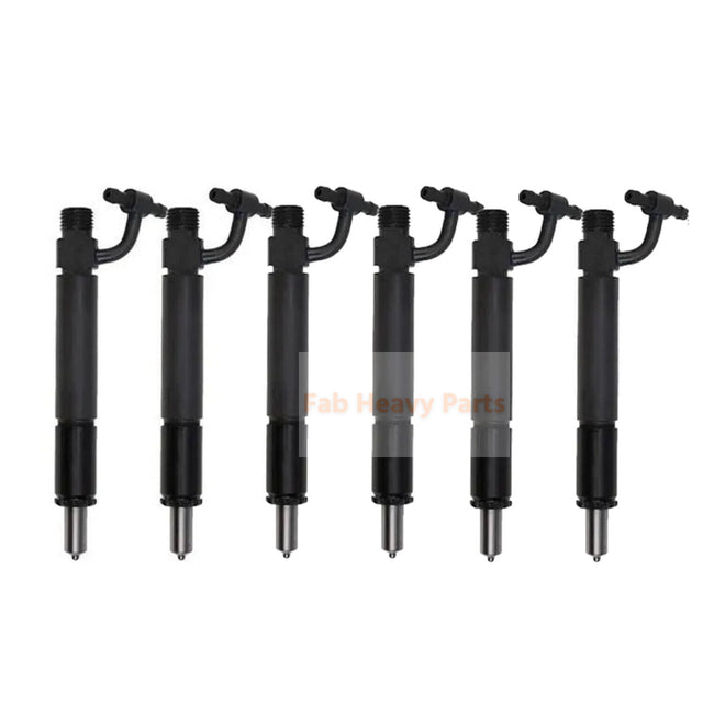 6X Fuel Injector 1817126C91 Fits for Navistar DT466 DTA466 Engine