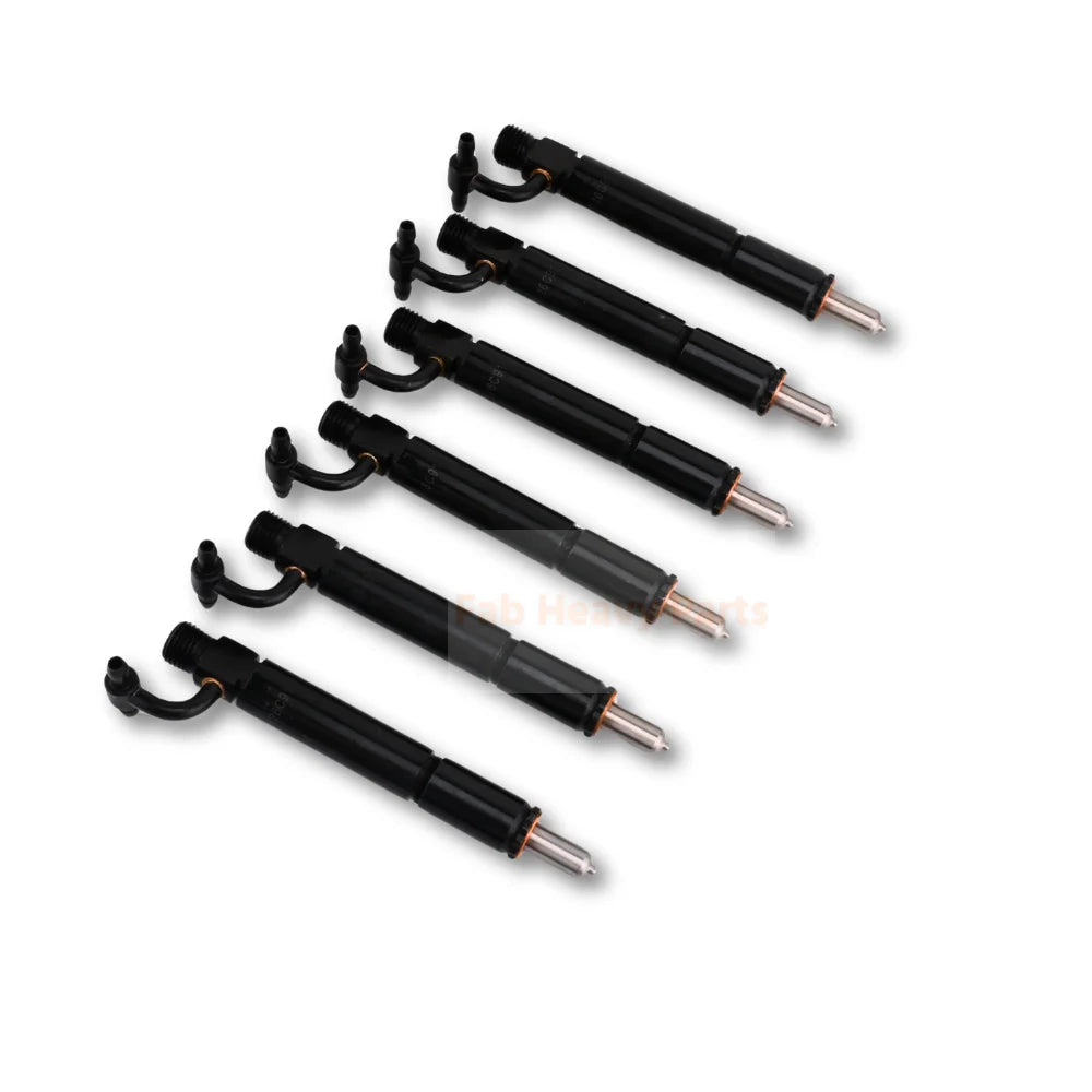 6X Fuel Injector 1817126C91 Fits for Navistar DT466 DTA466 Engine - Fab Heavy Parts
