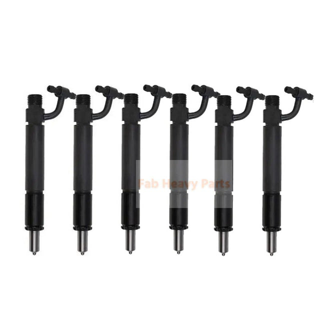 6X Fuel Injector 1817126C91 Fits for Navistar DT466 DTA466 Engine - Fab Heavy Parts