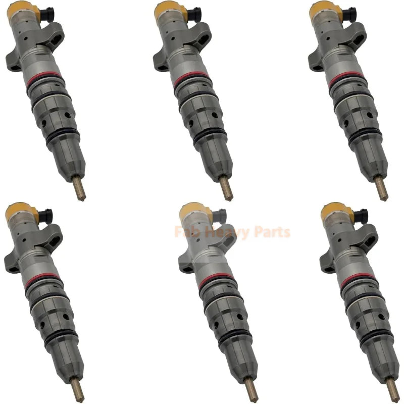 6X Fuel Injector 295-1411 Fits for Caterpillar C7 C9 Excavator 324D 325D 328D 329D