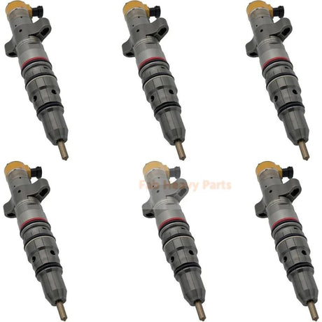 6X Fuel Injector 295 - 1411 Fits for Caterpillar C7 C9 Excavator 324D 325D 328D 329D - Fab Heavy Parts