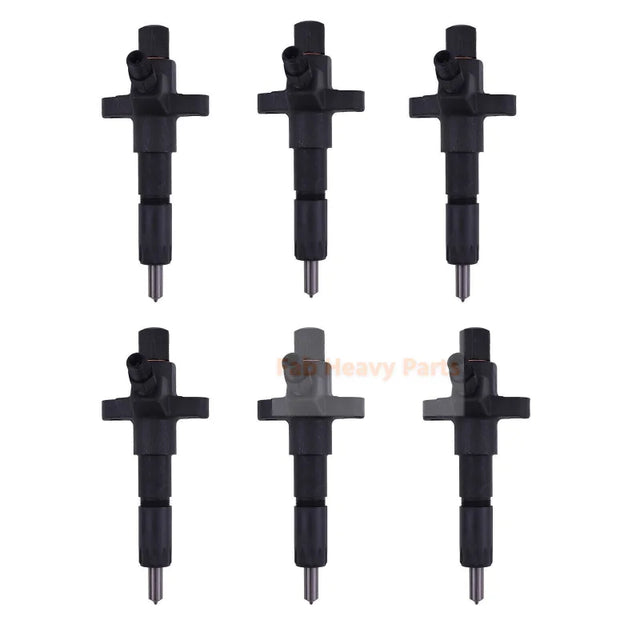 6x drivstoffinjektor 9430610525 1-15300331-0 for Isuzu 4BG1 6BG1 for Hitachi Ex200 EX130