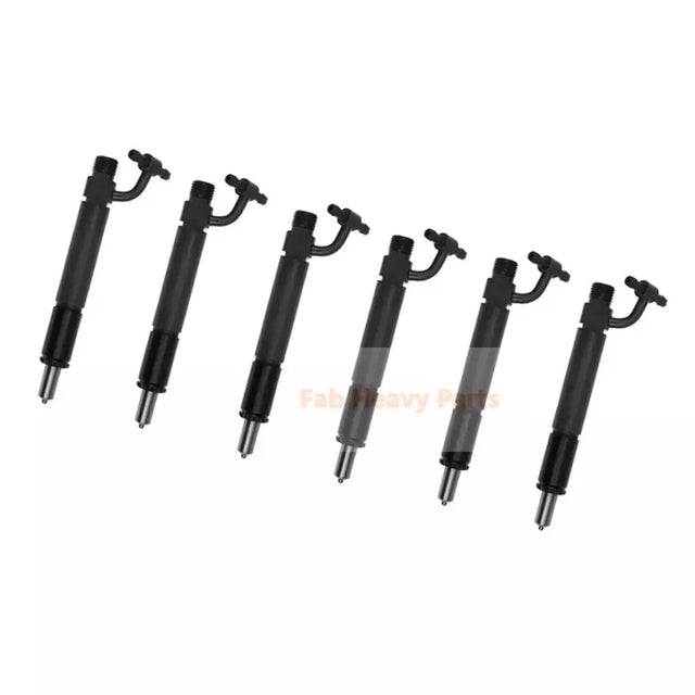 6X Fuel Injector Assembly 687145C91 749680C91 Fits for Case IH Engine D-360 D-436 DT-436
