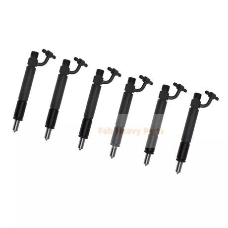 6X Fuel Injector Assembly 687145C91 749680C91 Fits for Case IH Engine D - 360 D - 436 DT - 436 - Fab Heavy Parts