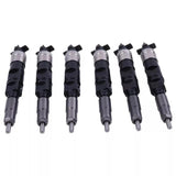 6X Fuel Injector DZ100221 SE501947 RE546776 Fits for John Deere 260E 310E 670G 770G - Fab Heavy Parts