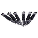 6X Fuel Injector DZ100221 SE501947 RE546776 Fits for John Deere 260E 310E 670G 770G - Fab Heavy Parts