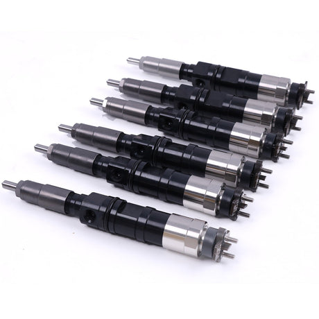 6X Fuel Injector DZ100221 SE501947 RE546776 Fits for John Deere 260E 310E 670G 770G - Fab Heavy Parts