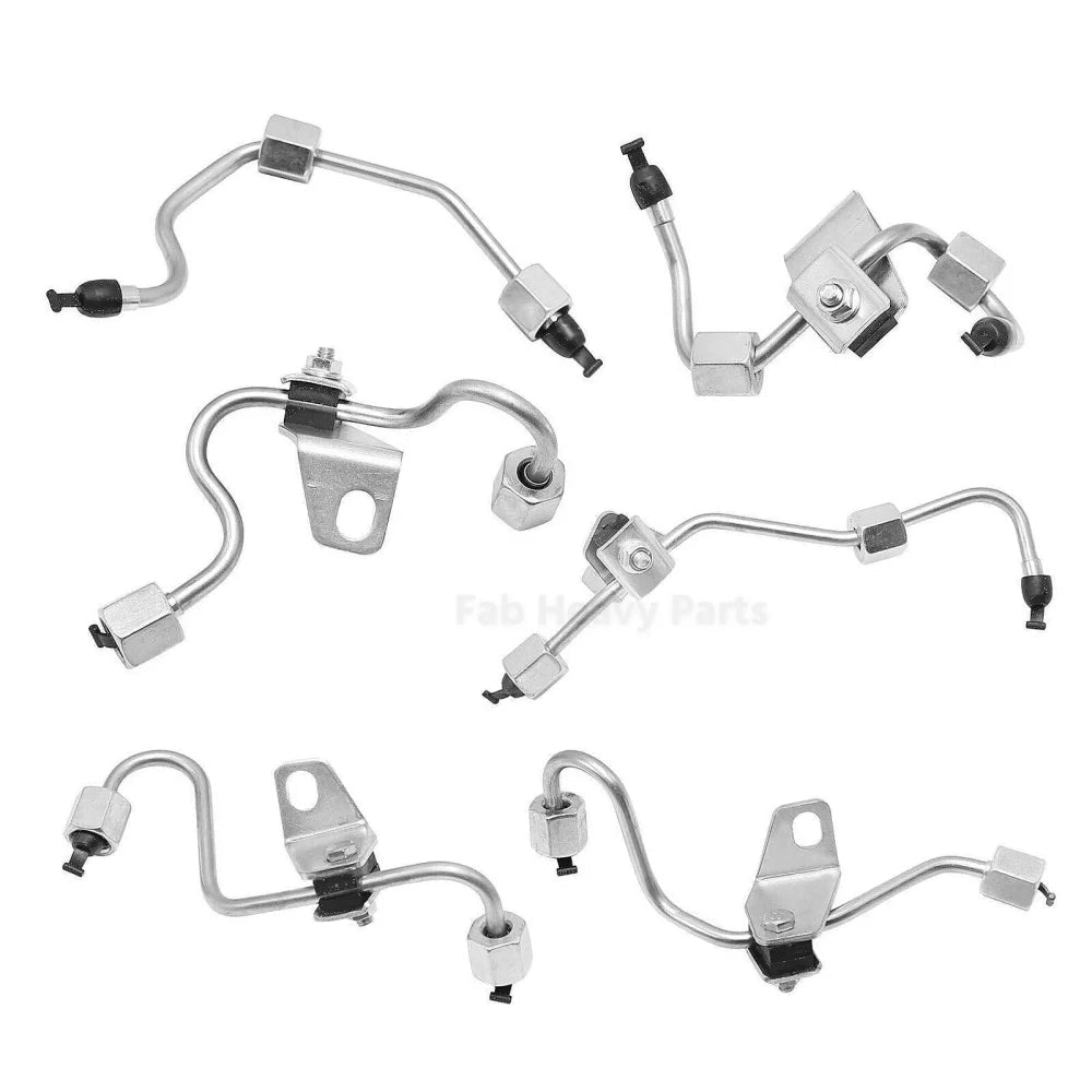6x Fuel Injector Lines Set 904 - 322 904 - 323 5086871AA Fits for 2003 - 2009 Dodge Ram Cummins 5.9L Diesel 904 - 322 - Fab Heavy Parts