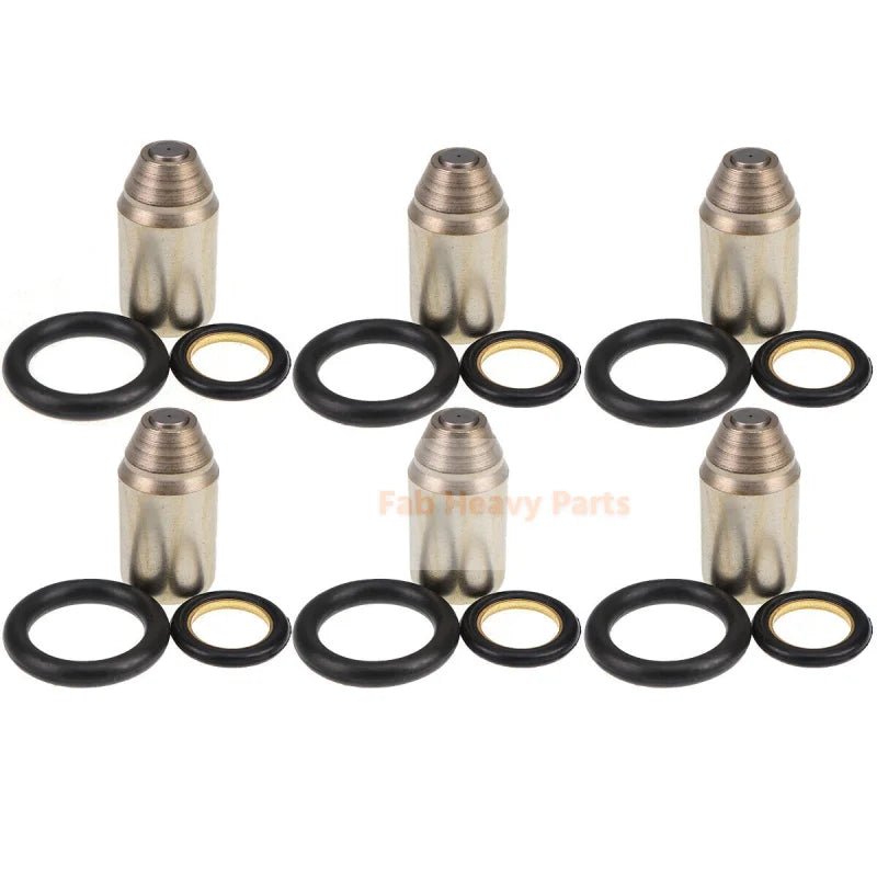 6x Fuel Injector Nozzle 2S4442 3S6638 4F4236 6H3364 8N5986 Fits For Caterpillar 3304 3306 3333C - Fab Heavy Parts
