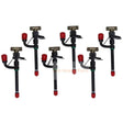 6X Fuel Injector RE38087 RE36939 SE500821 Fits for John Deere 440 4400 4500 595D 690D - Fab Heavy Parts