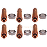 6x Injector Sleeve Tube 276130 For Volvo TD610G D70CHC Engine EC280 L120 A25C - Fab Heavy Parts