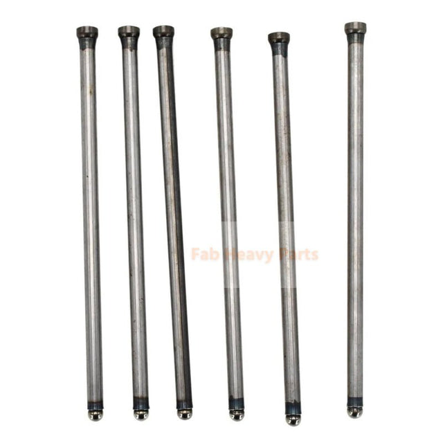 6X Push Rod 31A05 - 01300 Fits for Mitsubishi Engine S4L2 Cub Cadet New Holland Tractors - Fab Heavy Parts