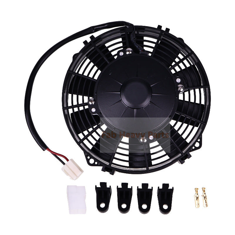 7.5" Low Profile Pusher Electric Fan 30100393 VA14-AP7/C-34S 437 CFM Straight Blades
