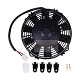 7.5" Low Profile Pusher Electric Fan 30100393 VA14-AP7/C-34S 437 CFM Straight Blades