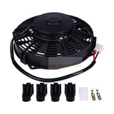 7.5" Low Profile Pusher Electric Fan 30100393 VA14-AP7/C-34S 437 CFM Straight Blades